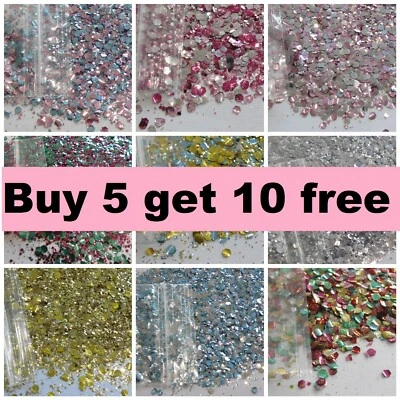 Biodegradable Glitter Chunky Festival Mix Cosmetic Plant Based BUY 5 GET 10 FREE