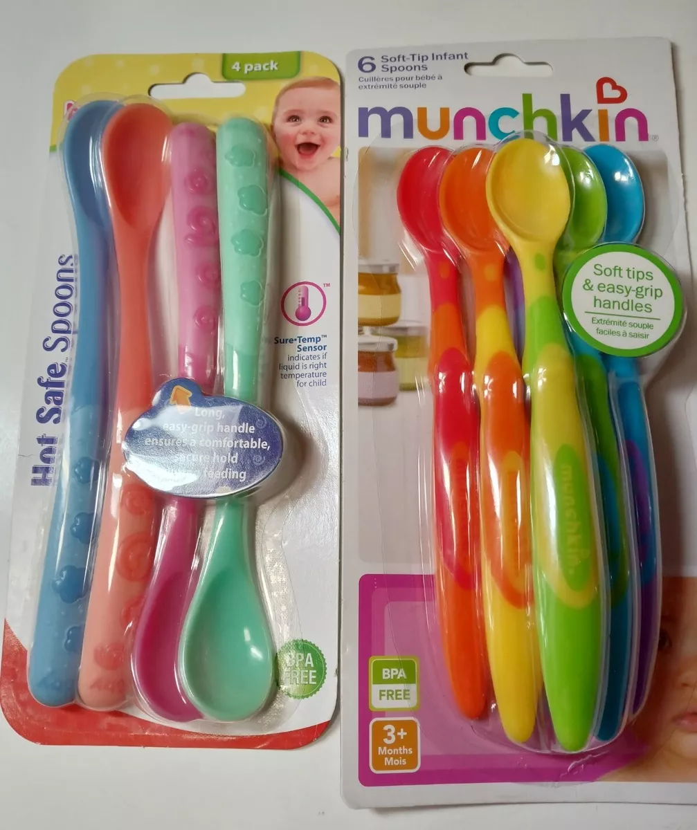 Munchkin 3 Months+ Soft-Tip Infant Spoons