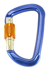 Alu Karabiner Karabinerhaken Alu Schraubkarabiner Kletterkarabiner Nr 2