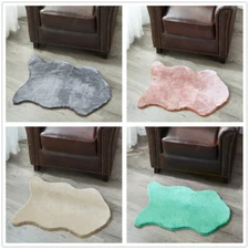 Luxury Fluffy Area Rug Modern Heavy Faux Fur Rugs Super Soft Home Decor 24X36"
