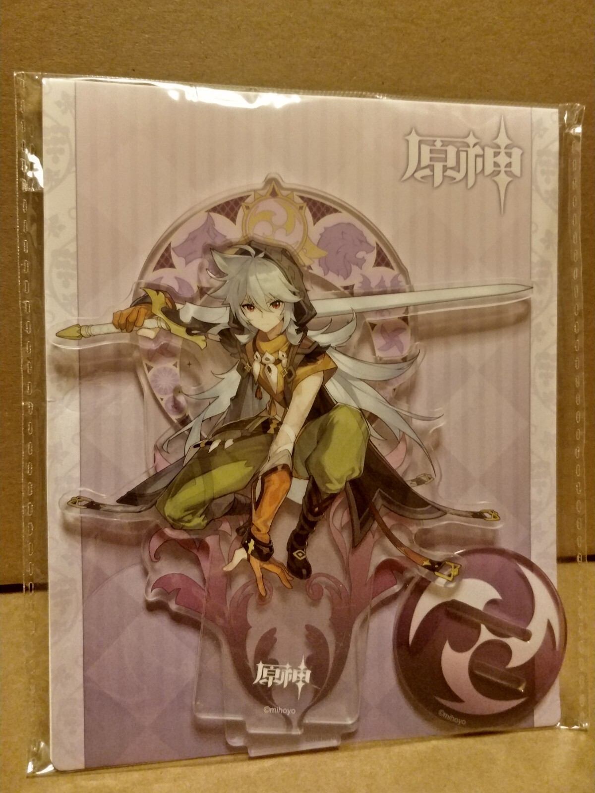 OFFICIAL GENSHIN IMPACT RAZOR ACRYLIC STAND FIGURE (MIHOYO) NEW SEALED