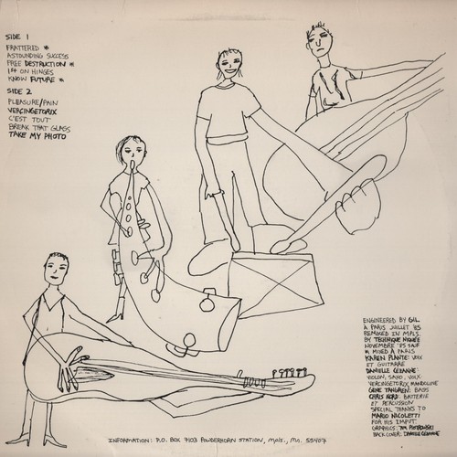 Technique Niquée Substitutes For Learning Zéro Faute – ZF 001 Original 1986 LP - Imagen 2 de 2