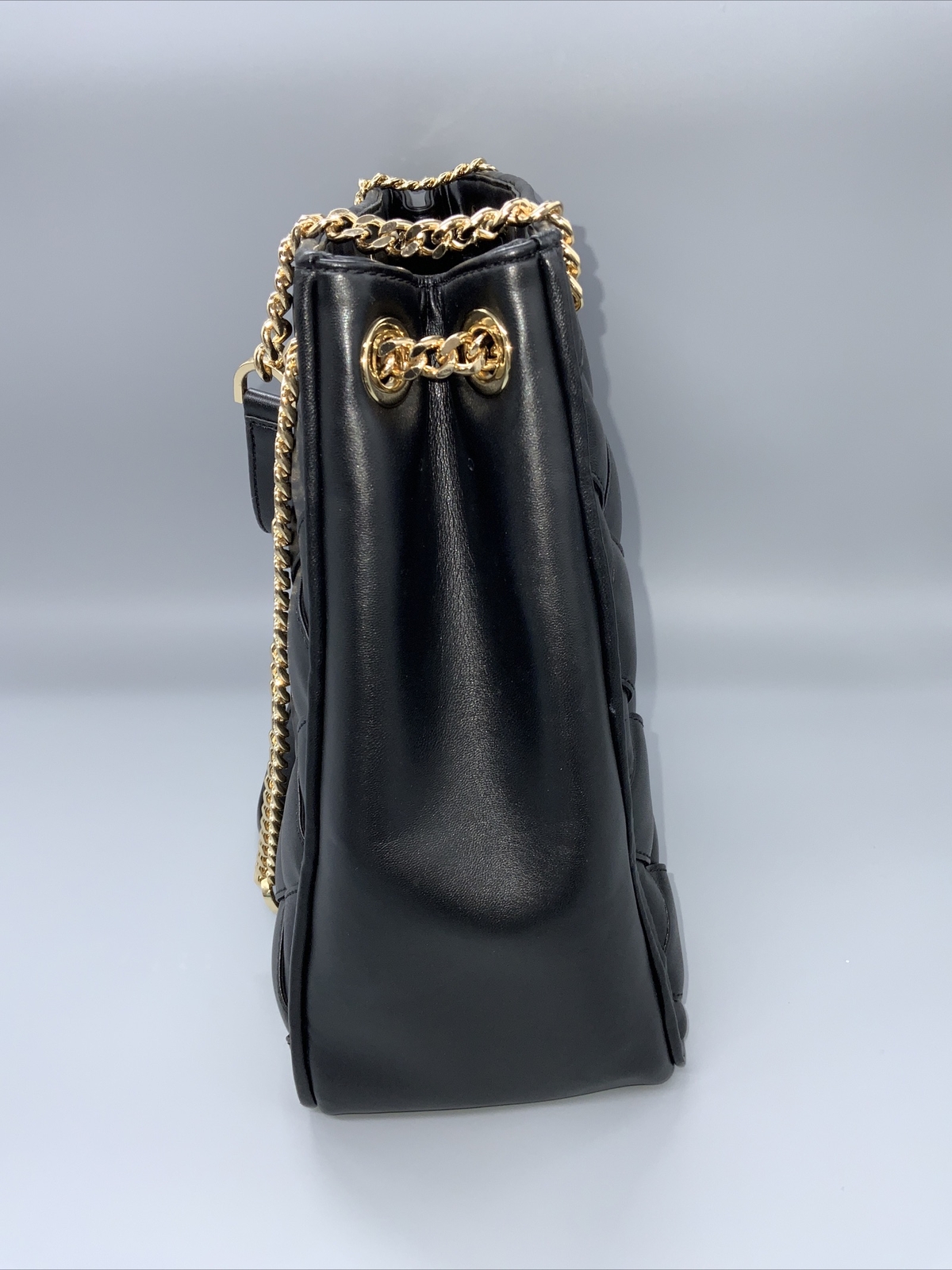 Michael Kors REGINA Quilted Large Shoulder/Tote Bag B… Gem