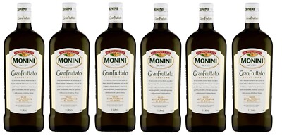 6x Monini GranFruttato Olio Extra Vergine di Oliva Natives Olivenöl Extra 1Lt
