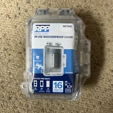 1 Gang 3" Depth"While In-Use" Weatherproof Indoor/Outdoor Electrical Box