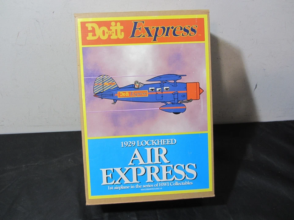 Ertl plane Air Express 1929 Lockheed Do It 1994 Metal Airplane - Image 2 of 4