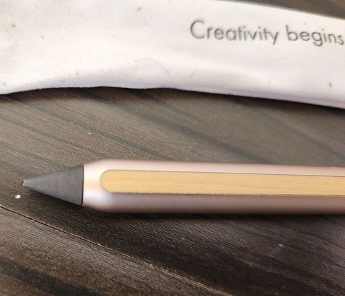 Stilform Aluminium AEON Pencil In Rose Moon W/ Graphite Tip - Picture 3 of 3