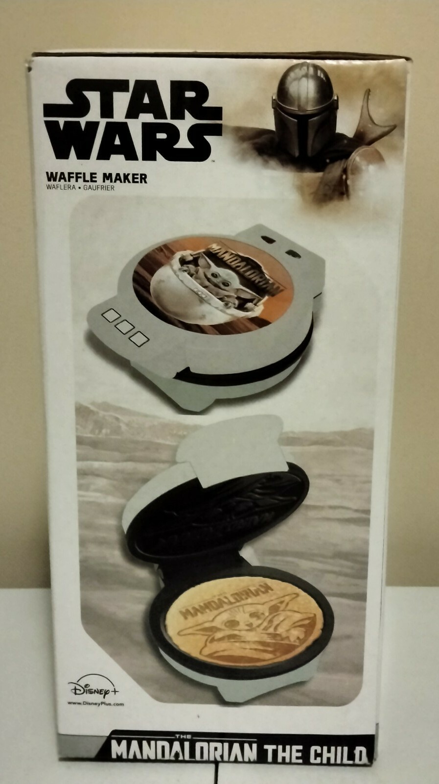 New! Baby Yoda Waffle Maker Star Wars The Mandalorian The Child Non