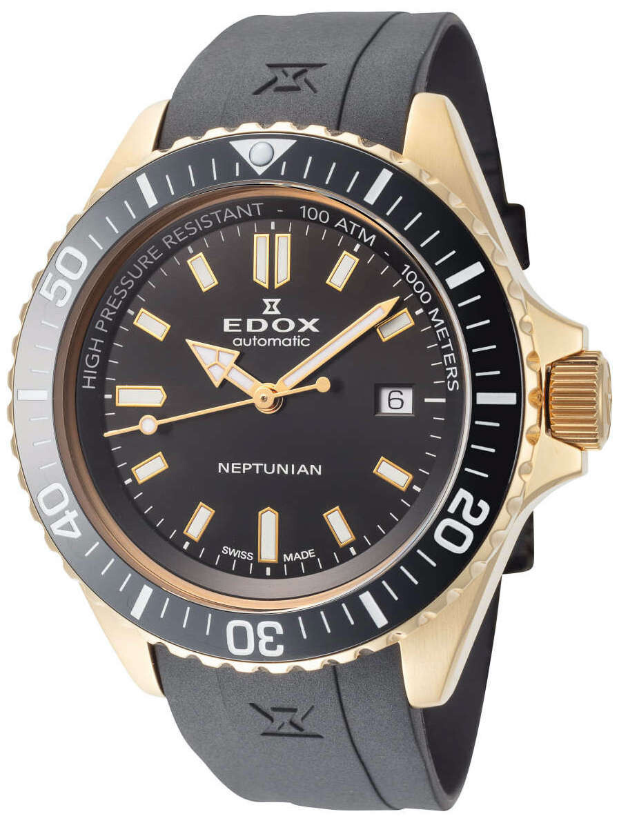 EDOX Neptunian 80120-37JCA-NID Orologio Uomo Meccanico для промышленного оборудования