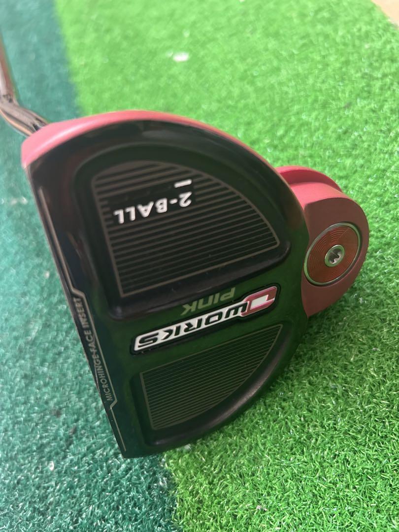クラブ O-WORKS PINK 2-BALL オー・ワークス ピンク 2-BALL パター(パター（単品）)|O-WORKS