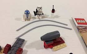 LEGO 8092 Star Wars Luke's Landspeeder MISSING PIECES FREE Shipping!