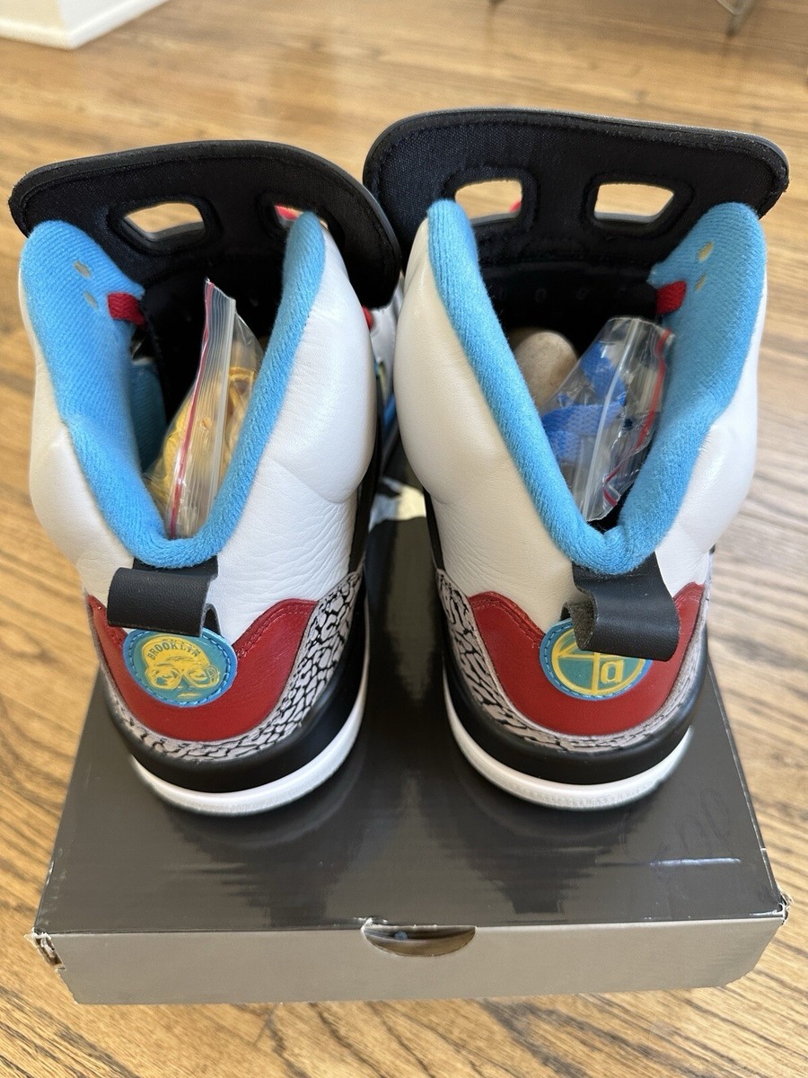 WORN ONCE Air Jordan Spizike Bordeaux Sz 10.5 Spike Lee w OG Box