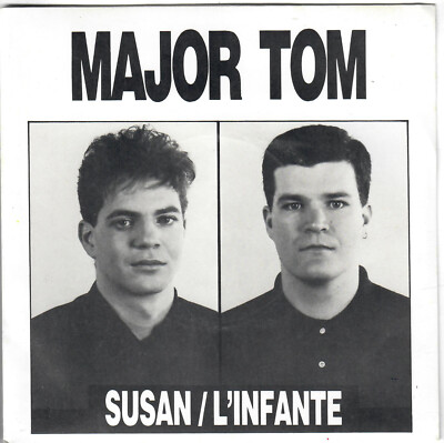 MAJOR TOM Susan L'infante 1986 SP 45 New cold synth Wave Autoproduit DIY 45T
