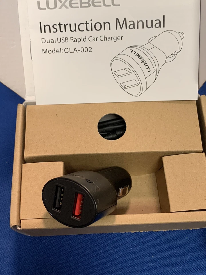 Paquete Abcotech Cargador de Pared USB de 4 Puertos y Cargador de Coche LuxeBell de 2 Puertos Foto 2 de 4