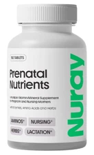 Nuray All-in-One Prenatal Vitamins for Women Essential Nutrients 150 Tablets