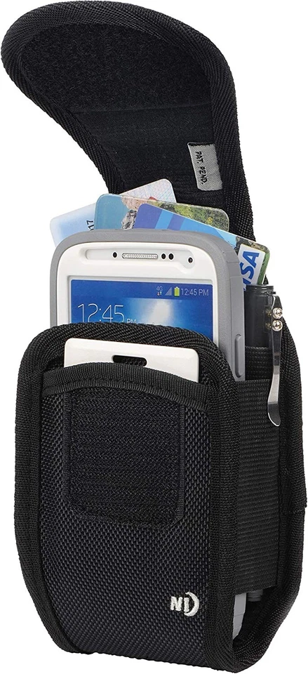 Nite Ize Universal Wide Load Utility Cargo Holster Case Pouch w/Belt Clip - Image 2 of 4