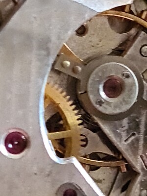 Montre Mécanique ARIS Vintage Années 60 - Boîtier Doré 33mm, Balancier OK, Vendue Pour Pièces