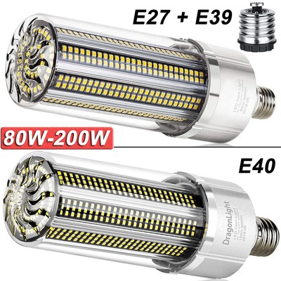 E27 E39/E40 Mais Licht Leuchtmittel Lampe Glühbirne LED Birne Sparlampe 80-200W