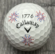 Rare Callaway Chrome Soft Truvis 4th of July Fireworks  Golf Ball (1)