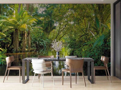 3D Tropical City 1417 Showdeer Wall Mural Wall Murals