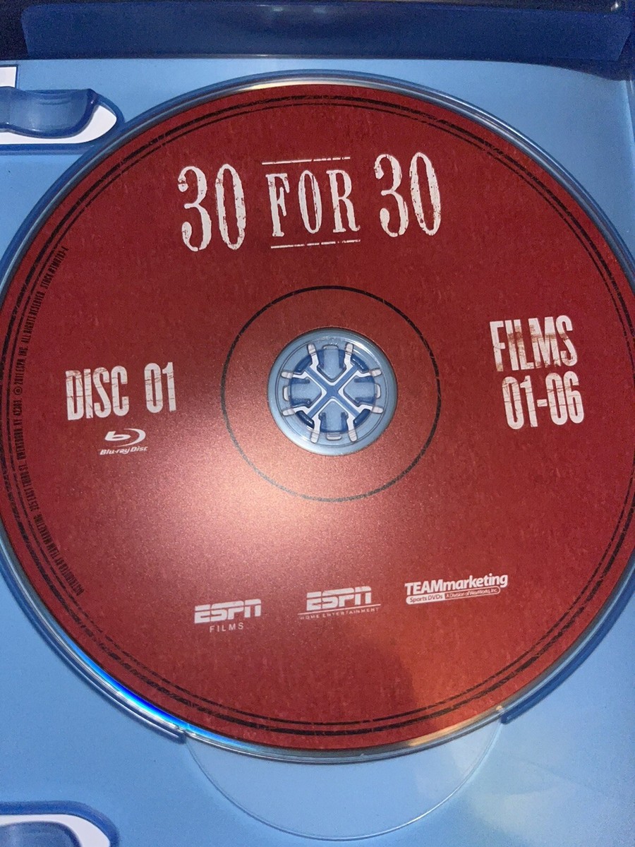 ESPN Films 30 for 30 Collector's Set Films 01-30 Blu-Ray 6