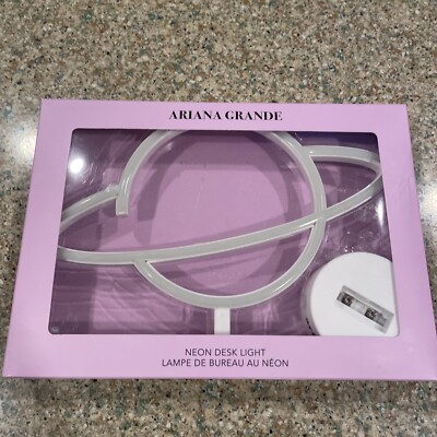 アリアナグランデ ネオンデスクライト　中古 Ariana Grande Neon Desk Lamp Pink Limited Edition Merchandise for