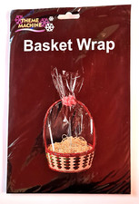 Christmas Hamper Basket Wrap cellophane Gift Cello Wrap Large 24" x 30"