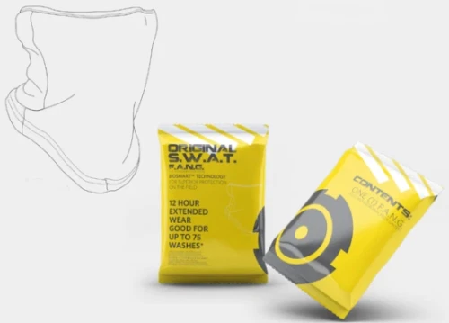 Polaina de cuello SWAT F.A.N.G original 2 paquetes antimicrobiana tecnología biosmart superior Foto 2 de 4