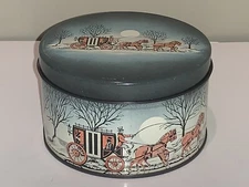 Cherrydale Farms Small Tin Cashew Butter Crunch, E Cherry Sons MCM Vintage