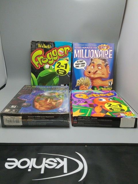 Windows 95 pc games total of 4 games never been open big ...
