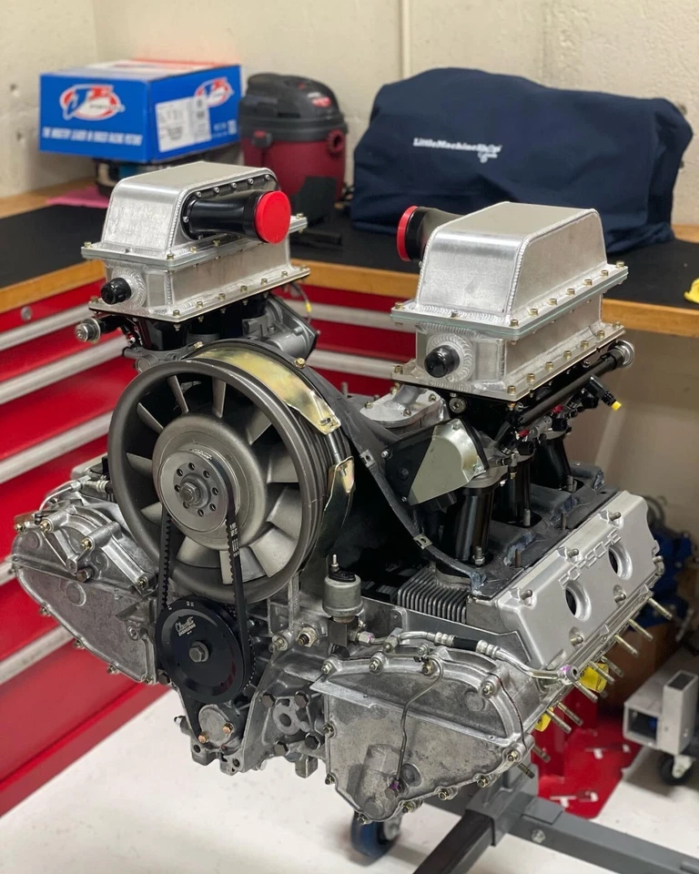 Intercooler agua aire DBW electrónico ITB refrigerado por aire Porsche 911 inyección admisión Foto 2 de 4