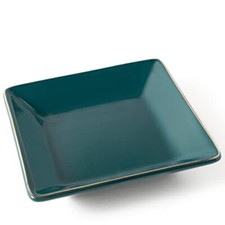 Ceramic Jewelry Dish Tray, Decorative Trinket Tray Holder for Ring Green