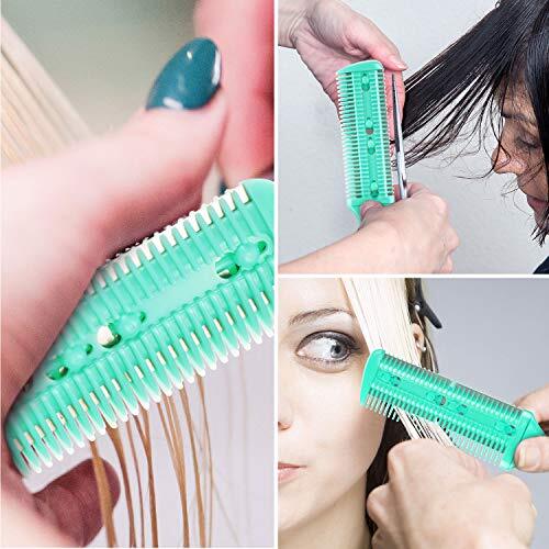 3 Pack Hair Razor Comb Hair Thinning Comb Slim Haircuts Cutting Tool - Picture 5 of 6