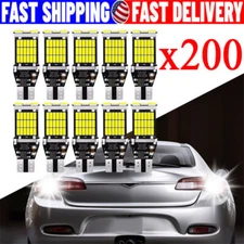 10X T15 921 912 LED Reverse Backup Light Bulbs W16W 916 6000K Super Bright White