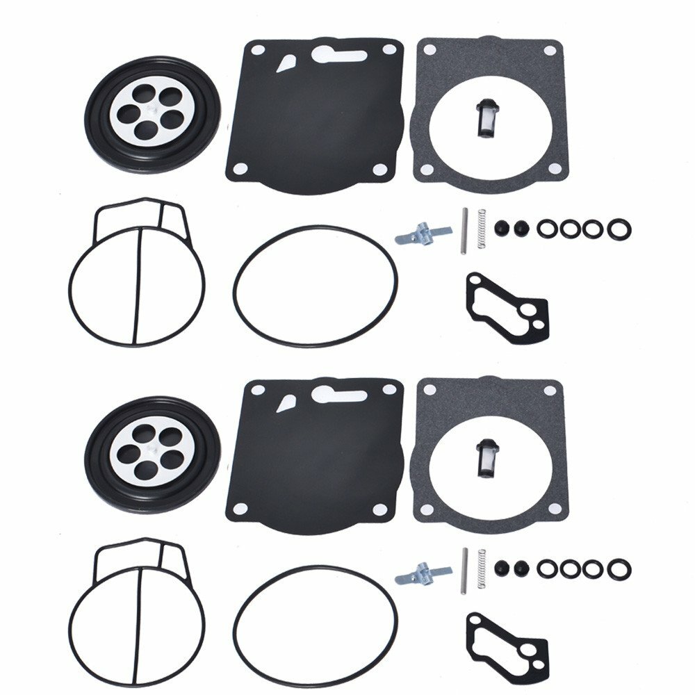 2X Carburetor Rebuild Kit FOR SEADOO 951 Dual SBNI GSX GTX RX XP