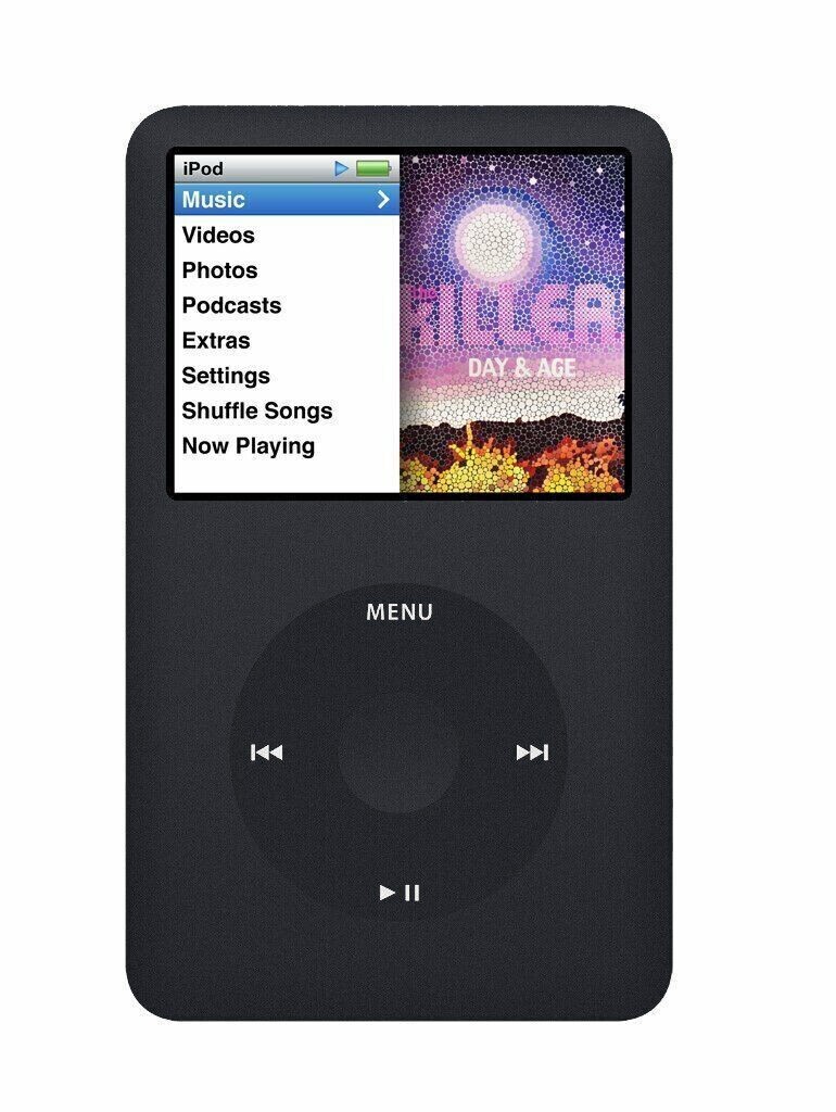 Apple iPod Classic 80GB HDD 7th Gen Black Refurbed to New Apple iPod Classic 80GB HDD 7th Gen Black Refurbed to New