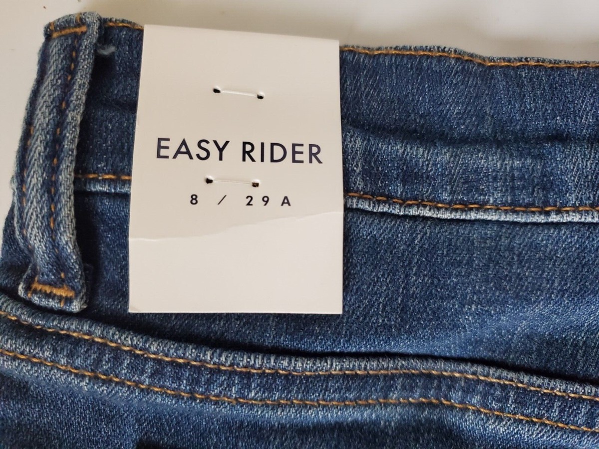 LUCKY BRAND Women's Mid Rise Easy Rider Bootcut Jean Tanzanite 32W