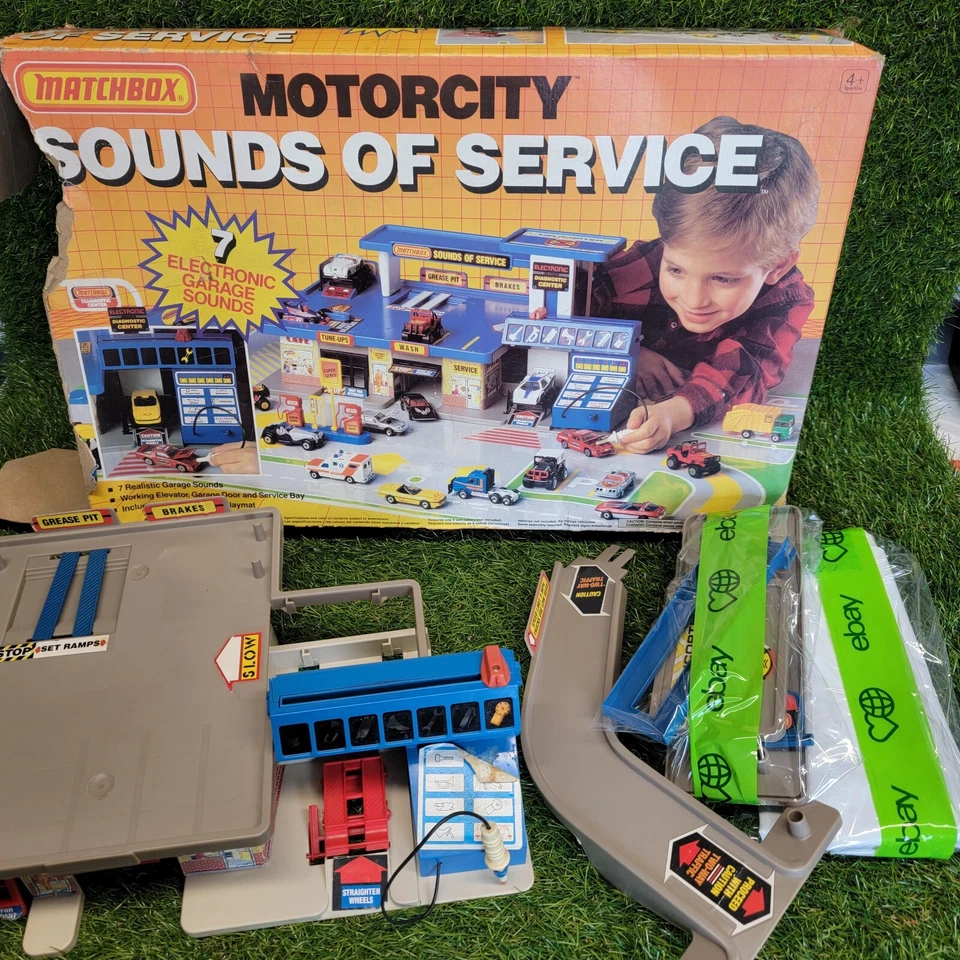 Matchbox Motorcity Sounds of Service - No 5503 Vintage 1989 (Incomplete!) - Image 3 of 4