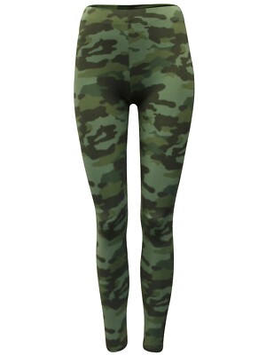 Leggings grün Kampf Teenager Mädchen Qualität Baumwolle reich ALTER 10/11-15/16