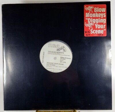 The Blow Monkeys ~ Digging Your Scene ~ 1986 RCA White Label Promo 12'' Single VG
