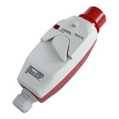 Nolta Motorschutzstecker Stecker Motorstarter 16A 5pol rot grau 1,6-2,5 A 304227