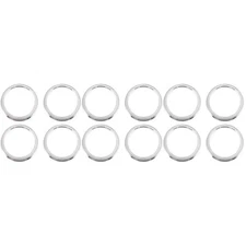 3 PCS Hub Ring Converters Caps Aluminum Rings Car Exterior Decorations