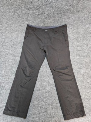 Rohan Fusions UV Protective Pants Mens 40 X 29 Gray Travel Zip Pockets Outdoor