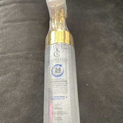 INNER-CELLS Purifying Foam Cleanser Hyaluronic Acid Multi-Peptide Brush Head