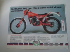 advertising Pubblicità 1983 MOTO FANTIC TRIAL 240 PROFESSIONAL