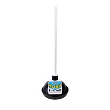 Dr. Rooter Pro-Force Toilet Plunger with Plastic Handle and Stand