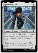 Agent Maria Hill 2 Marvel Super Heroes Magic the Gathering