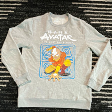 Avatar: The Last Airbender Aang Mens M Gray C...