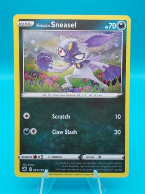 Hisuian Sneasel - (Cosmos Holo) 092/189 Deck Exclusives Pokémon TCG Holo NM/M