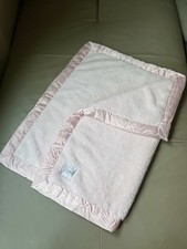 Little Giraffe Posh Mink Baby Blanket Plush soft fabric Double-Sided satin trim